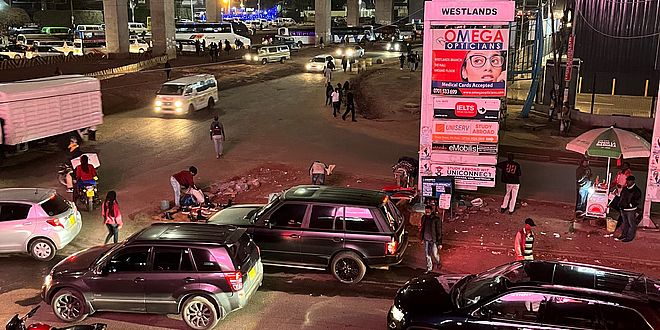 Street Scene in Nairobi