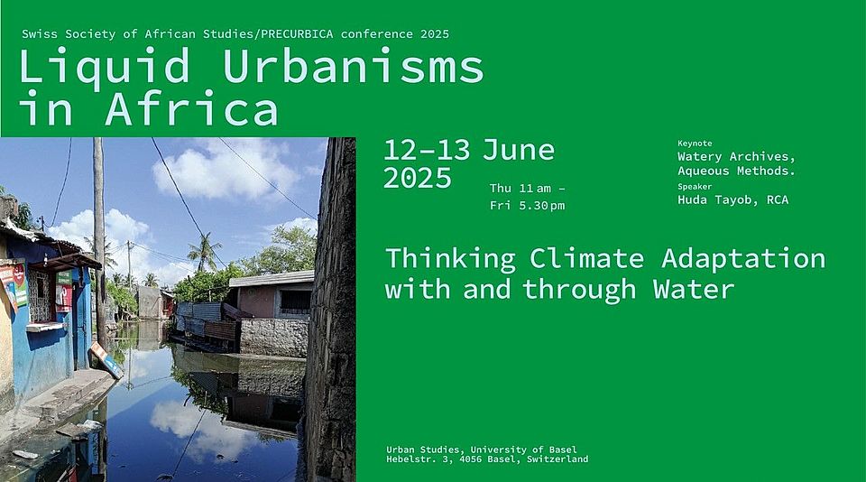 Poster of the Liquid Urbanisms Conference
