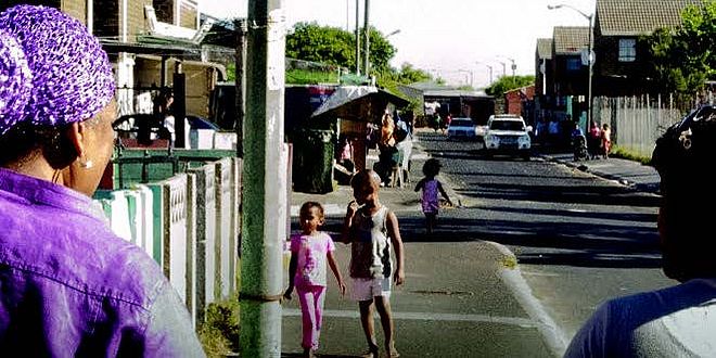 book cover showing a street