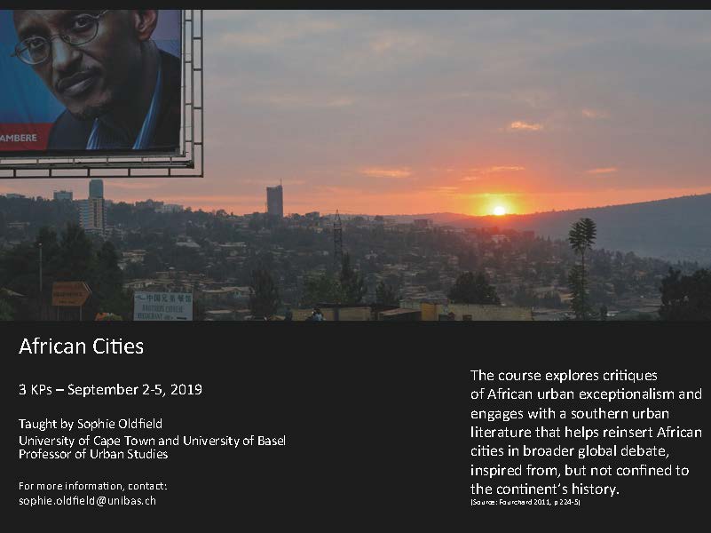 African Cities Flyer