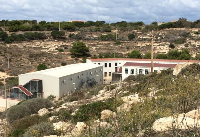 Lampedusa hotspot © Dr. Vicki Squire, 2016